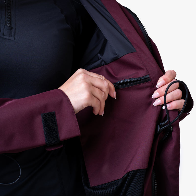 Three waterproof pockets