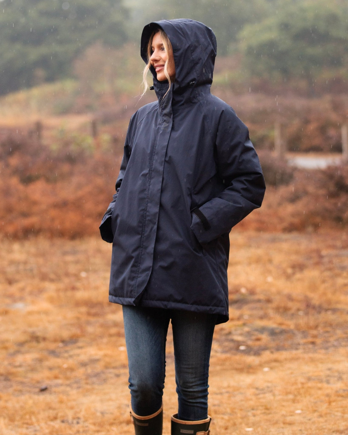 Reincoat Parka Pro Women's - Midnight - Reinwear