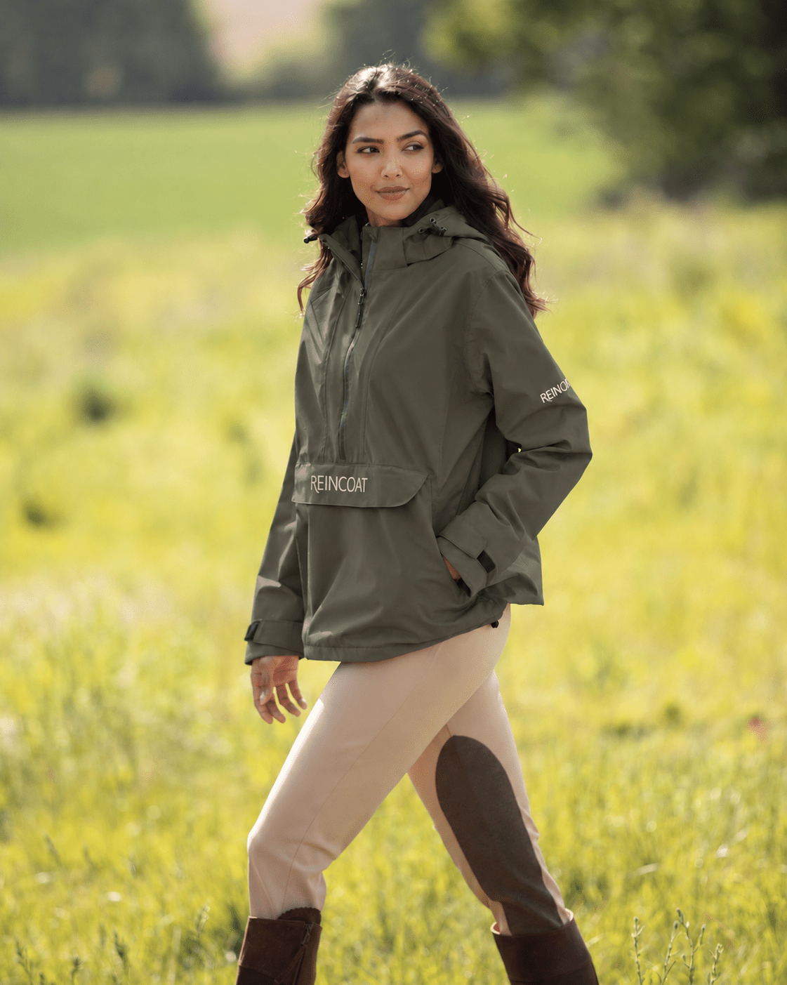 Reincoat Smock Pro Women's - Olive - Reinwear