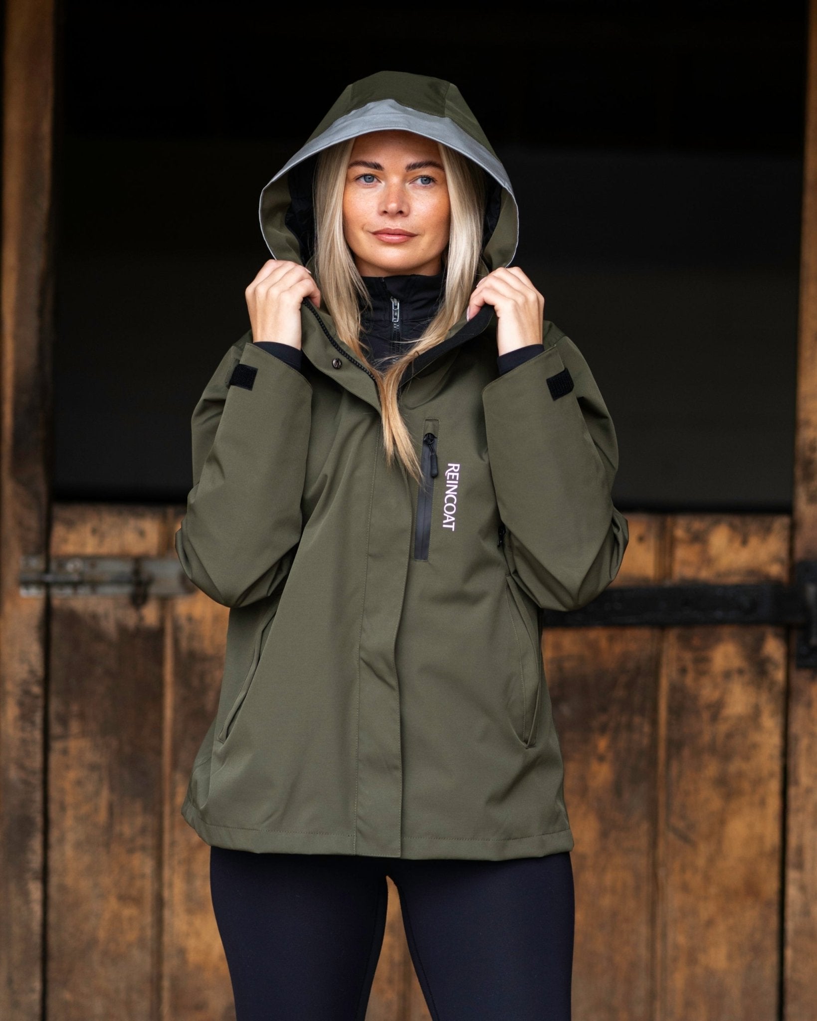 Reincoat Air Women's - Olive - Reinwear