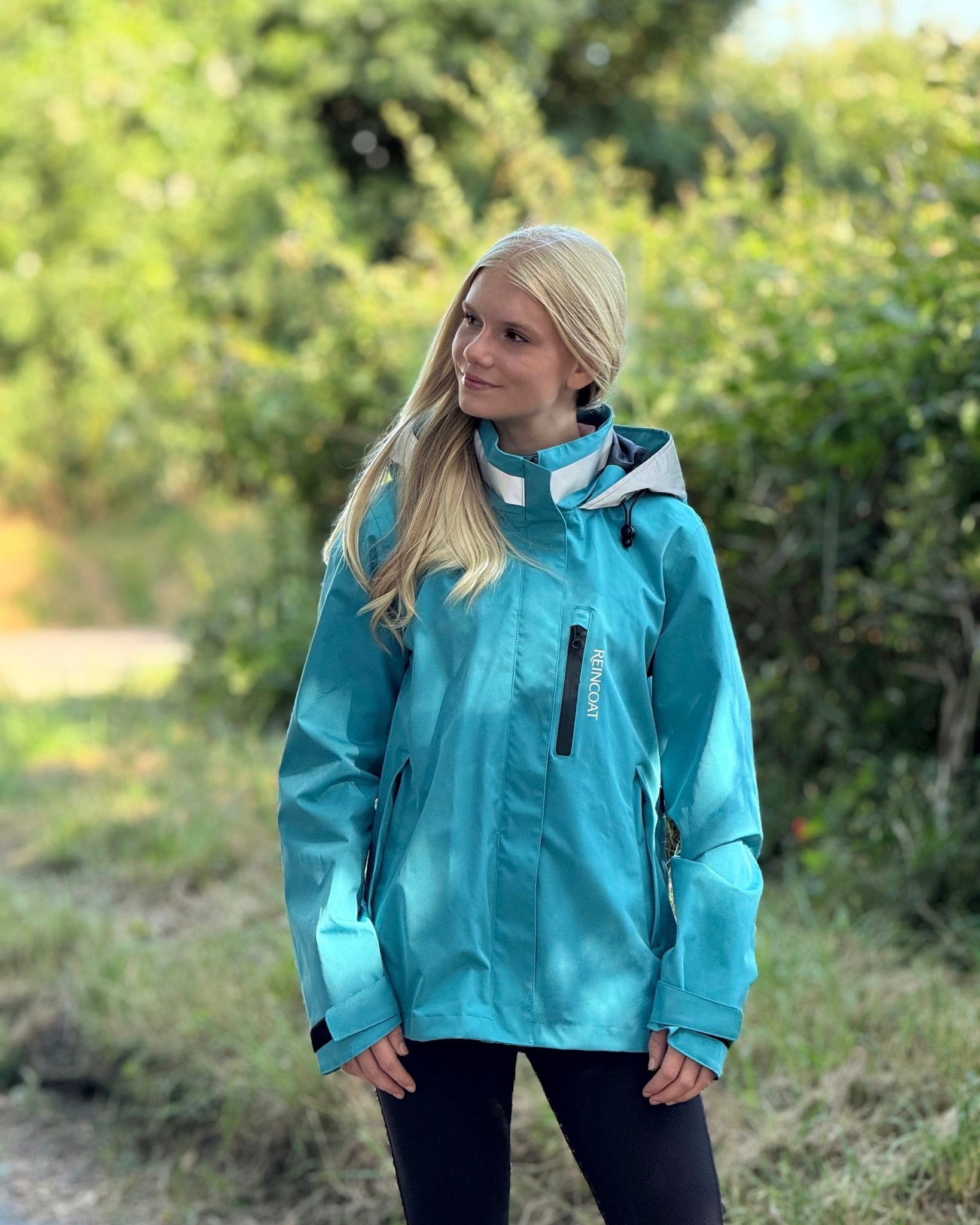 Reincoat Air Women's - Teal - Reinwear