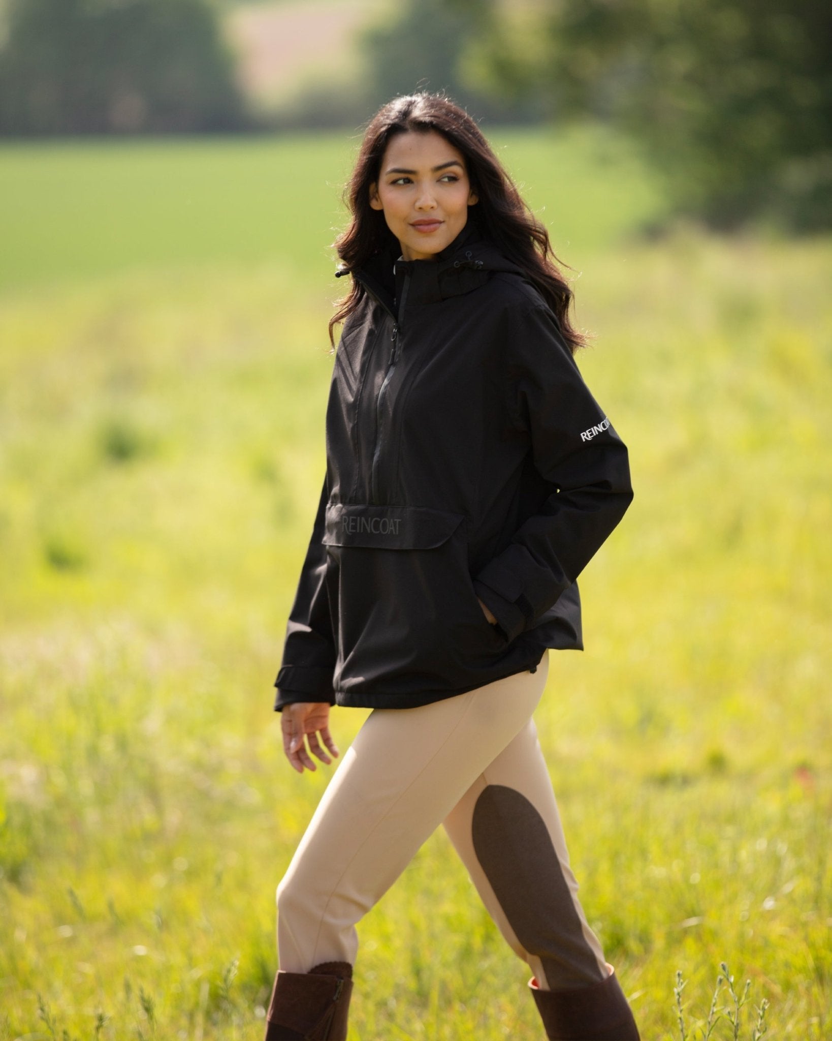 Reincoat Smock Lite Women's - Black - Reinwear